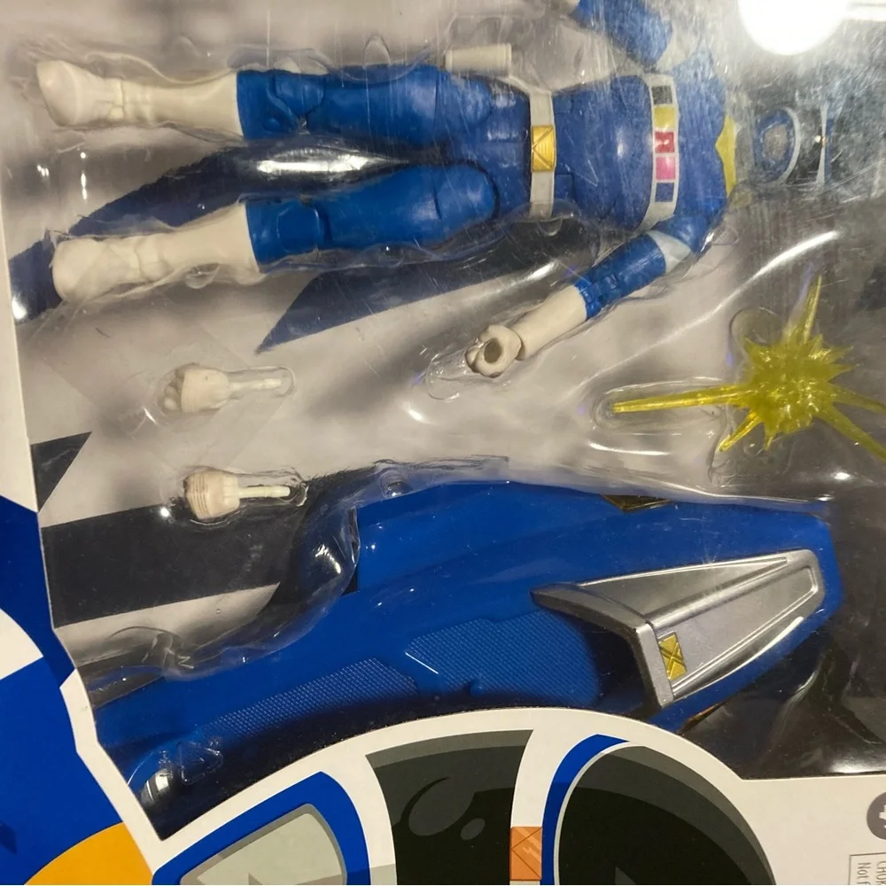 Power Rangers Blue Action Figure - Picture 4 of 5